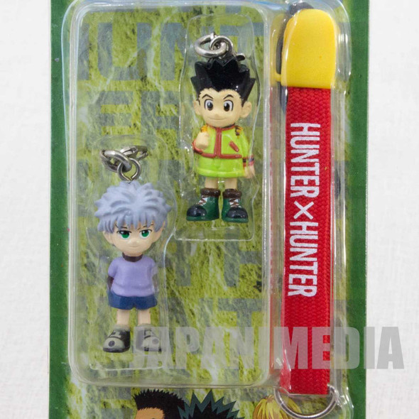 HUNTER x HUNTER Gon & Killua Mini Mascot Figure Mobile Strap JAPAN ANIME MANGA Japanimedia Store FRONT