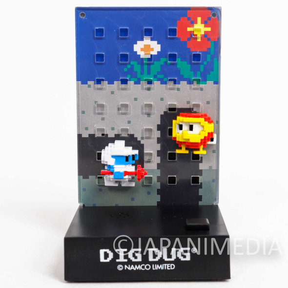 RARE! Namco Dotgraphics Dig Dug Secret Ver. Figure with Game Sound JAPAN FAMICOM Japanimedia Store FRONT
