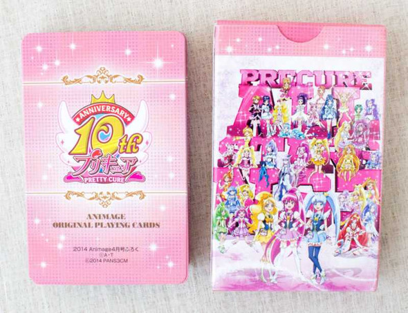 Precure Pretty Cure All Star Trump Playing Cards 10th Anniversary JAPAN ANIME