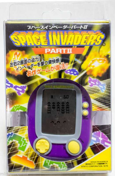 Space Invaders Part 2 LCD Mini Game Purple EPOCH JAPAN GAME Japanimedia Store FRONT