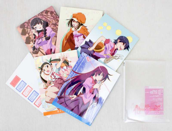 Bakemonogatari Complete Guide Book w/Poster Hitagi Mayoi JAPAN ANIME MANGA Japanimedia Store FRONT