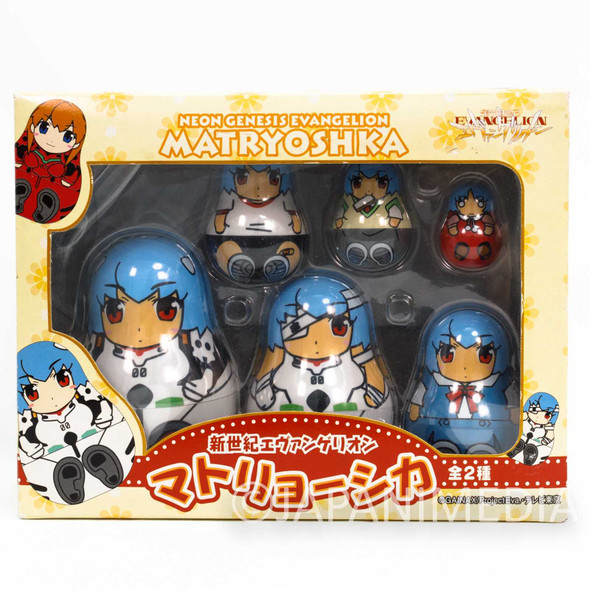 RARE! Evangelion Rei Ayanami Matryoshka Figure SEGA JAPAN Japanimedia Store FRONT