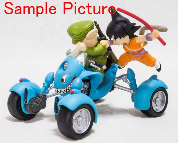 Dragon Ball Z Gokou & Oolong Vehicle Mecha Collection Mini Figure JAPAN Japanimedia Store FRONT