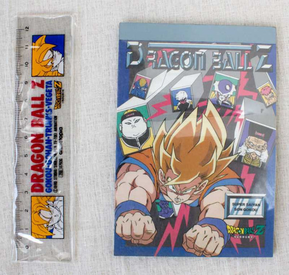 Dragon Ball Z Ruler + Memo Showa Note JAPAN ANIME MANGA Japanimedia Store FRONT