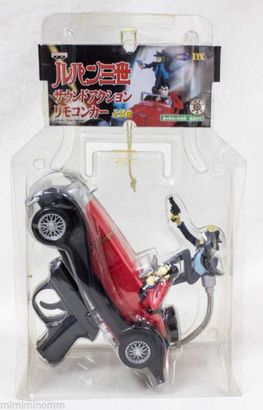 Lupin the Third (3rd) LUPIN & Jigen Sound Action R/C Car Figure Red Ver. JAPAN ANIME Japanimedia Store FRONT