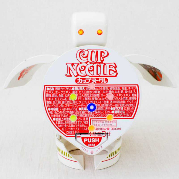 Nissin Cup Noodle Talking Action Robot Timer Normal Ver. JAPAN FIGURE TOY Japanimedia Store FRONT
