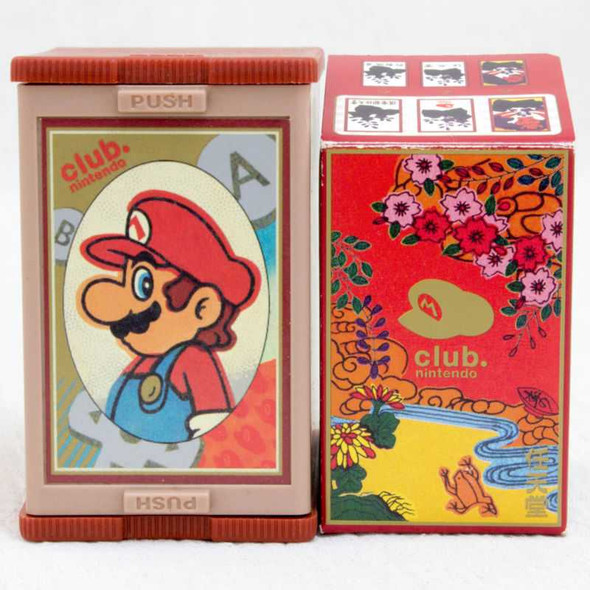 Super Mario Bro. Hanafuda Red Japanese Playing Cards Club Nintendo JAPAN NES Japanimedia Store FRONT
