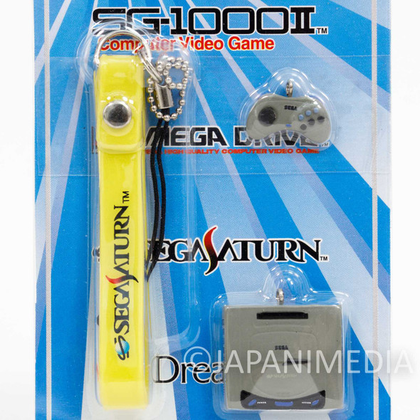 RARE!! SEGA Game History Miniature Figure Strap Sega Saturn JAPAN Japanimedia Store FRONT