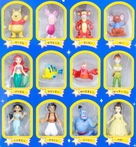 Disney Characters Chibi Chara Parade Vol.1 Mascot Figure 24pc set Tomy JAPAN [NEW] Japanimedia Store