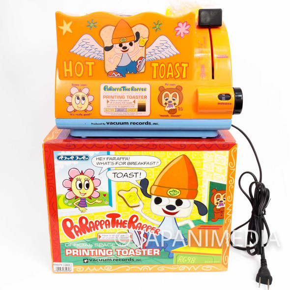 RARE! Parappa The Rapper Space Age Printing Toaster JAPAN ANIME GAME Japanimedia Store FRONT