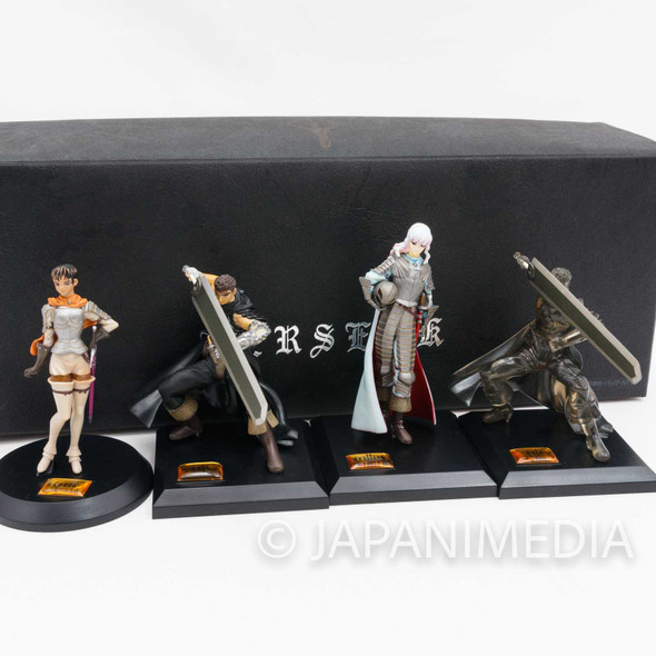 Berserk Mini Figure 4pc Set Guts Griffith Casca Yujin JAPAN ANIME MANGA Japanimedia Store FRONT