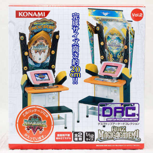 Desktop Arcade Collection Quiz Magic Academy V Miniature Figure Konami Japanimedia Store FRONT