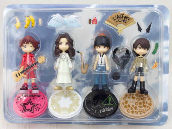 RARE! L'Arc~en~Ciel Pinky Street Figure Set ED3 JAPAN ROCK BAND HYDE Japanimedia Store FRONT