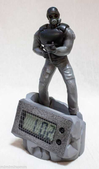 RESIDENT EVIL Biohazard Hunk Original Clock figure Capcom JAPAN Japanimedia Store FRONT