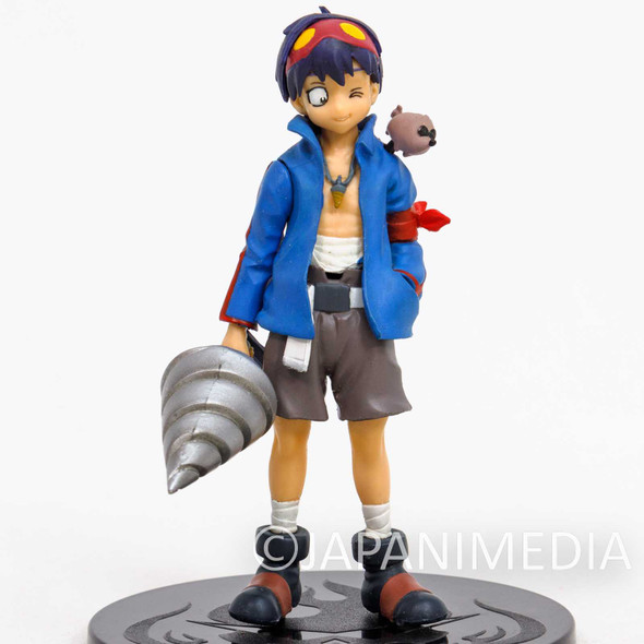 RARE! Gurren Lagann Simon 4" Figure Collection Konami JAPAN ANIME GAINAX Japanimedia Store FRONT