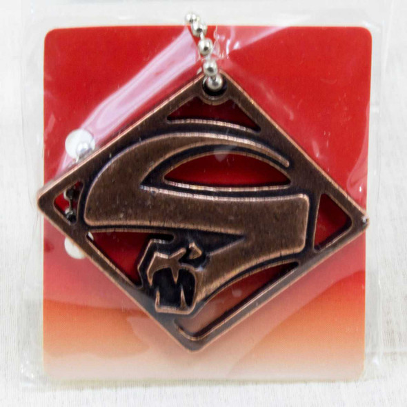 SEGA Logo Metal Plate Ball Chain Copper JAPAN GAME Japanimedia Store FRONT