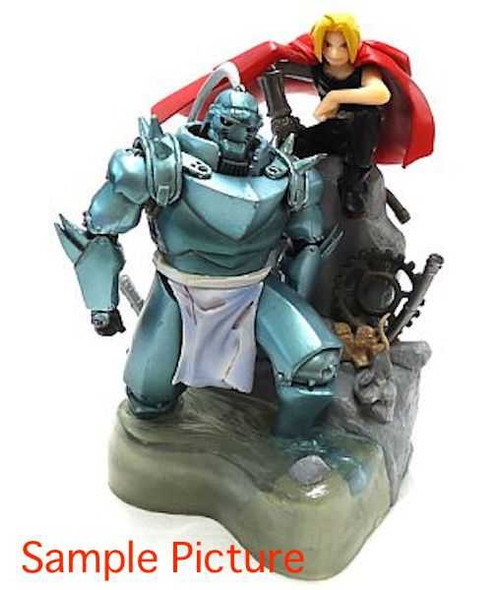 Fullmetal Alchemist Edward Elric & Alphonse Book in Figure [Red] JAPAN Japanimedia Store FRONT