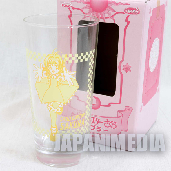 Cardcaptor Sakura Tall Glass Yellow Banpresto CLAMP JAPAN ANIME MANGA Japanimedia Store FRONT