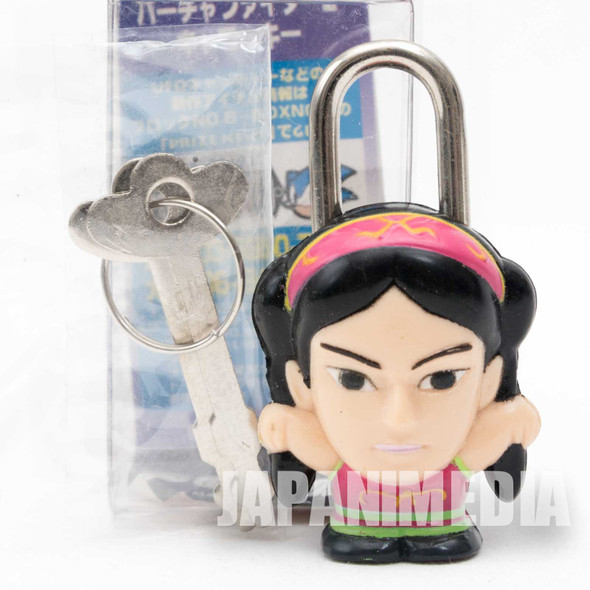 Virtua Fighter 2 Pai Chan Mascot Padlock Key SEGA 1994 JAPAN GAME FIGURE Japanimedia Store FRONT