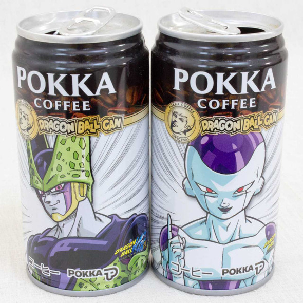 Dragon Ball Can Pokka Coffee Freeza + Cell Final Form JAPAN ANIME MANGA Japanimedia Store FRONT