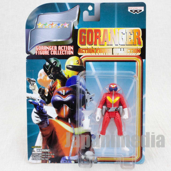 Goranger Red Akaranger Action Figure Collection JAPAN TOKUSATSU Japanimedia Store FRONT
