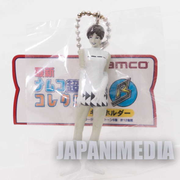 Retro Rare! Ridge Racer Reiko Nagase Monochrome Figure Ballchain Namco JAPAN Japanimedia Store FRONT