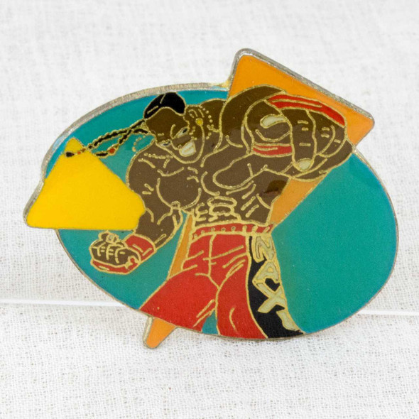 Street Fighter 2 Metal Pins Badge Dee Jay Capcom Character JAPAN GAME 4 Japanimedia Store FRONT