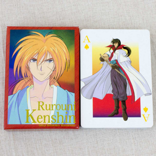 RARE! Rurouni Kenshin Trump Playing Cards JAPAN ANIME MANGA Japanimedia Store FRONT