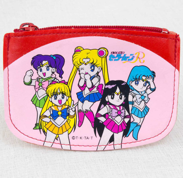 Retro RARE! Sailor Moon Mini Purse Coin Case Red Ver. JAPAN ANIME USAGI 2 Japanimedia Store FRONT