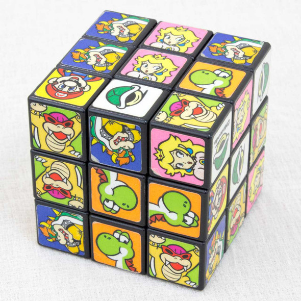 Retro RARE Super Mario World SNES Rubik's Cube Nintendo JAPAN GAME SUPER FAMICOM Japanimedia Store FRONT