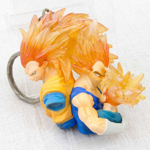 Dragon Ball Z Gokou Vegeta Trunks Mascot Figure Clear type Key Chain JAPAN ANIME Japanimedia Store FRONT