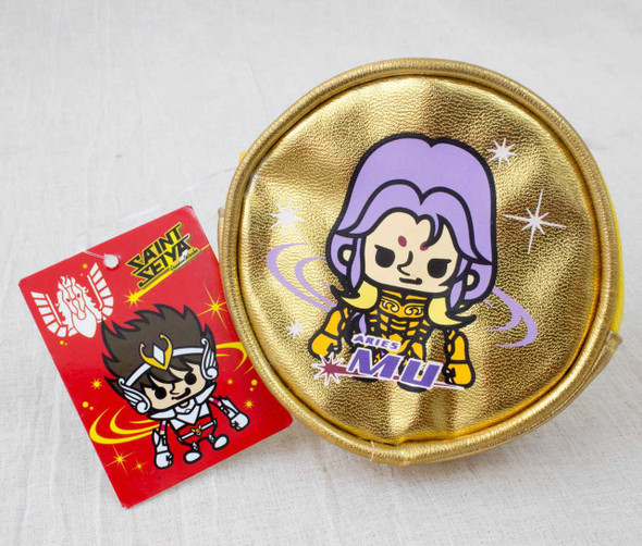 Saint Seiya Aries Mu Panson Works Gold Coin Case JAPAN ANIME MANGA Japanimedia Store FRONT