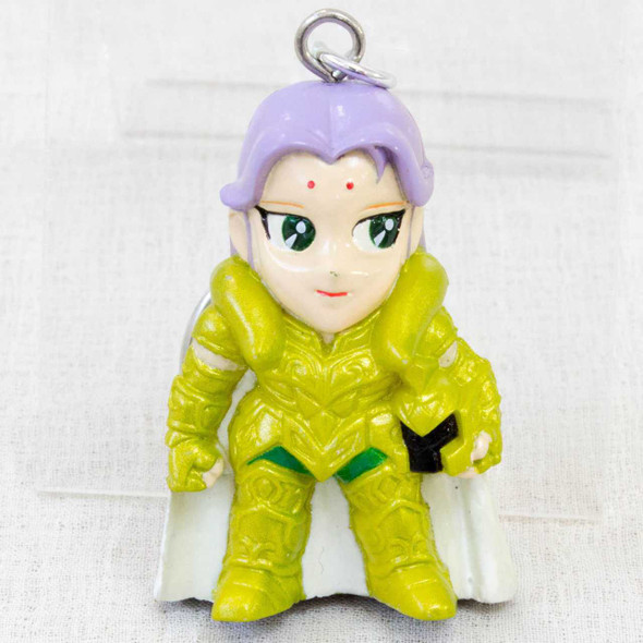 Saint Seiya Aries Mu Figure Key Chain Gold Cloth JAPAN ANIME MANGA Japanimedia Store FRONT