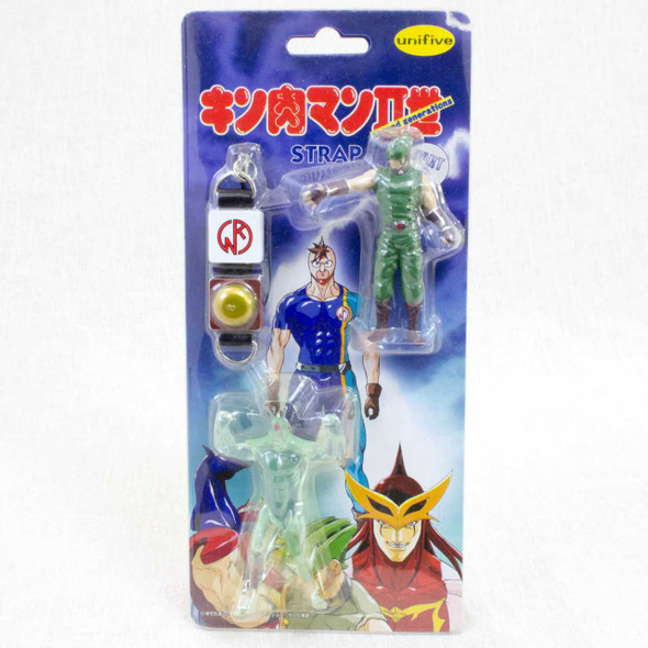 Kinnikuman Jade & Clioneman FIgure Strap JAPAN ANIME MANGA JUMP MUSCLE MAN Japanimedia Store FRONT