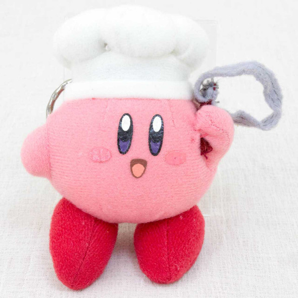 Retro Rare! Kirby Super Star Mini Plush Doll Key Chain NINTENDO JAPAN FIGURE 2 Japanimedia Store FRONT