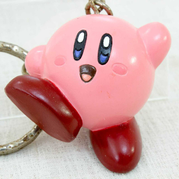 Retro Rare! Kirby Super Star Figure Key Chain NINTENDO JAPAN GAME 1 Japanimedia Store FRONT