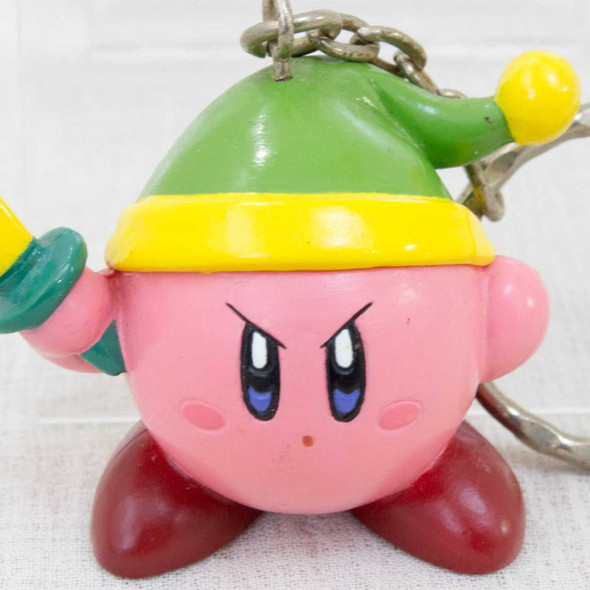 Retro Rare! Kirby Super Star Figure Key Chain NINTENDO JAPAN GAME 3 Japanimedia Store FRONT