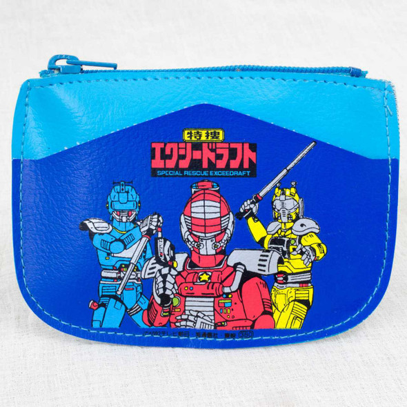 Special Rescue Exceedraft Coin Case Blue Ver. JAPAN ANIME TOKUSATSU SENTAI Japanimedia Store FRONT