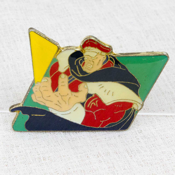 Street Fighter 2 Metal Pins Badge Bison (Vega) Capcom Character JAPAN GAME 4 Japanimedia Store FRONT