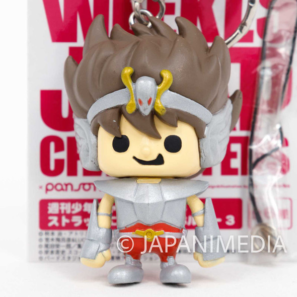 Saint Seiya Pegasus Seiya Panson Works Figure Key Chain JAPAN ANIME MANGA Japanimedia Store FRONT
