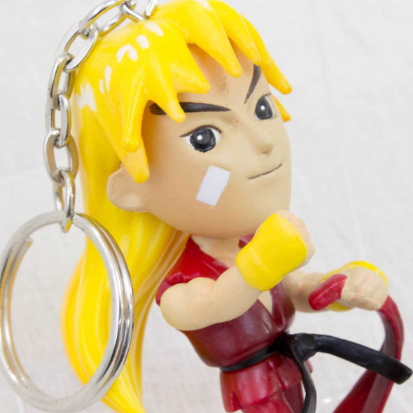 Street Fighter II 2 KEN Figure Key Chain JAPAN GAME CAPCOM 2 Japanimedia Store FRONT