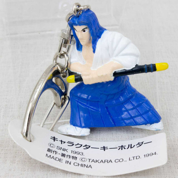 Retro RARE! Samurai Shodown Ukyo Tachibana Figure Key Chain SNK 1993 Japanimedia Store FRONT