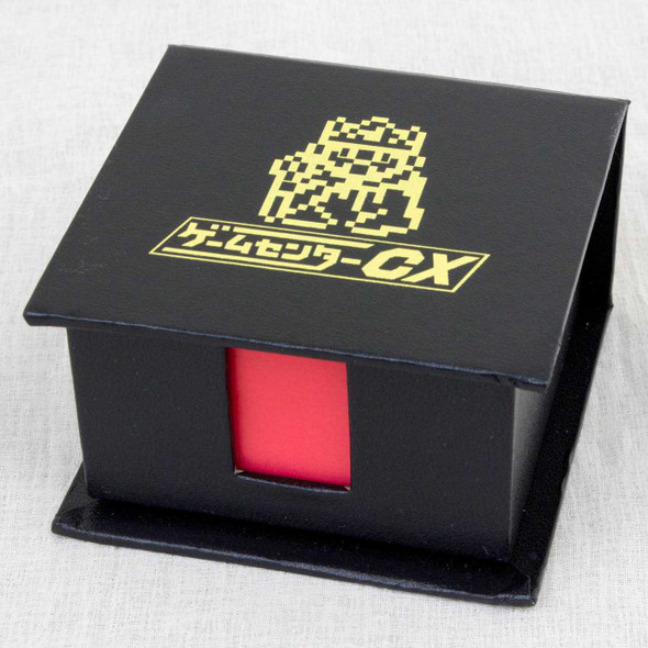 RARE! Game Center CX KING Box Memo Paper Pad JAPAN ARINO FAMICOM Japanimedia Store FRONT