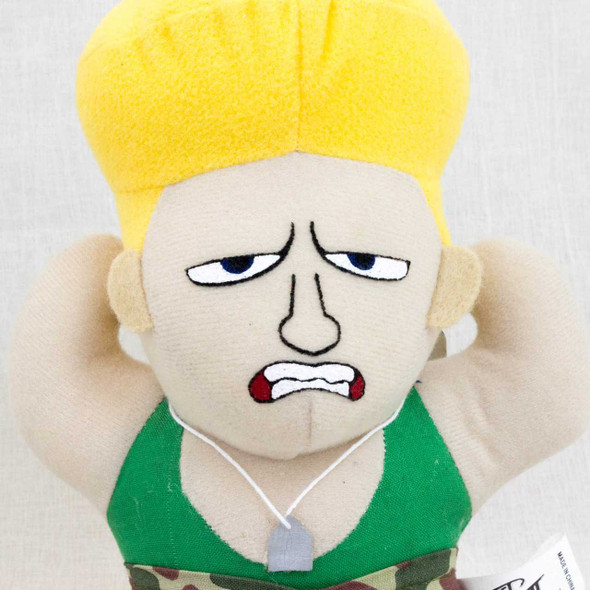 Street Fighter 2 Guile Plush Doll Figure Capcom Character JAPAN GAME Japanimedia Store FRONT