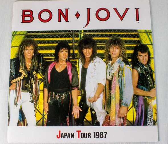 BON JOVI Japan Tour Program 1987 Photo Art Book Japanimedia Store FRONT