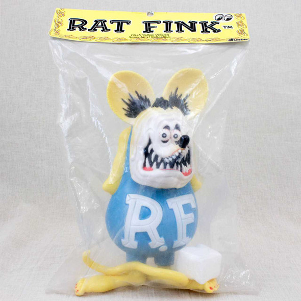 RAT FINK Flash Yellow Ver Super Vinyl Collection Figure Mooneyes ED ROTH Japanimedia Store FRONT