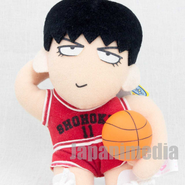 SLAM DUNK Kaede Rukawa Shohoku #11 Plush Doll JAPAN ANIME MANGA JUMP Japanimedia Store FRONT