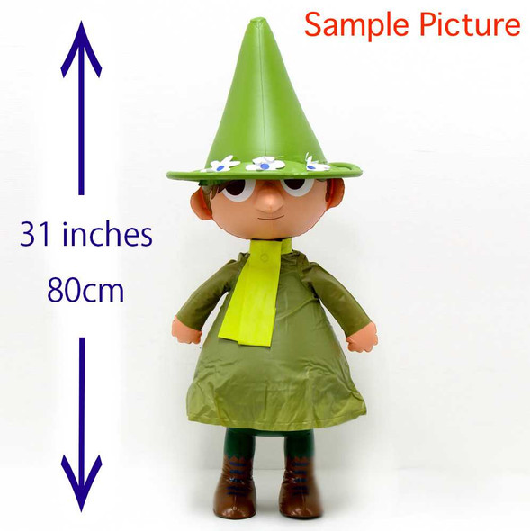Moomin Valley Collection Snufkin PVC Balloon Doll 31" JAPAN ANIME Japanimedia Store FRONT