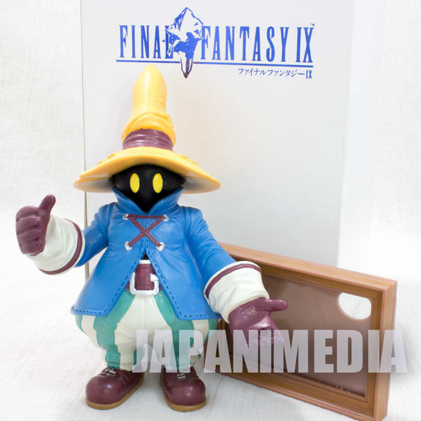RARE! Final Fantasy IX 9 VIVI Polystone Figure Multi Frame Square JAPAN GAME Japanimedia Store FRONT