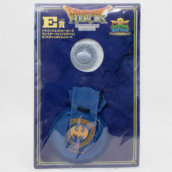 Dragon Quest Monster Coin Slime + Drawstring Bag SQUARE ENIX JAPAN Japanimedia Store FRONT